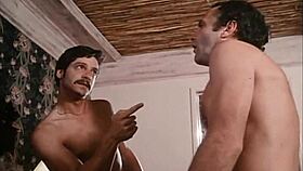 Young Amber Lynn gets FUCKED by two guys in a classic hardcore scene