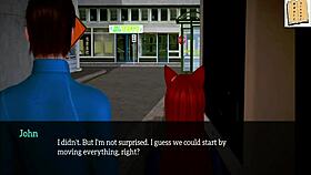 My new family adventure in 3d cartoon game with homemade anime elements