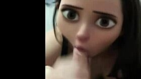 le encanta ser mi muñeca sexual