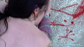 Public Agent Creampie Climax For American Beauty Anna De Ville. She Rides Monster Cock Outdoors.