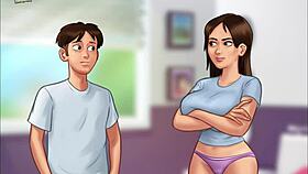 i play summertime saga 206 and get all horny