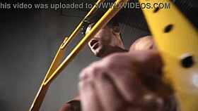 Fort Troff Diamond X fuck machine fucks gay guys with kinky toys.