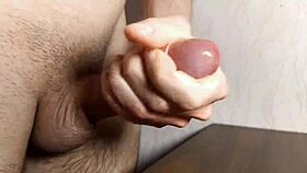 I want to fuck you on the table moans strong orgasm a lot of cum - alex huff