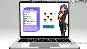 tengee yomoda cosplay sex dice jerk off game latex outfit cum in mouth twerk 😈💦