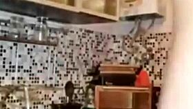 plumber came over and cleared my pipes with a wild amateur blowjob