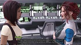 Elsie explores lesbian desires in space