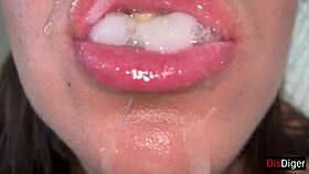 The best cumshot selection on face and mouth with Katty West swallowing sperm 😍
