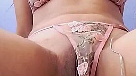 finding pleasure alone in lingerie