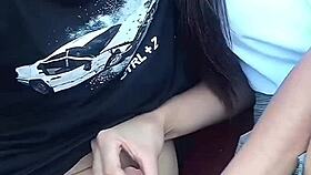 Uh, Public Sex at School with Horny Mexican Student, Part 1!