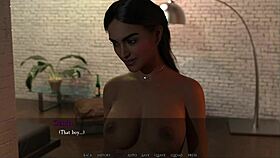 Can you resist this latina hottie inviting you to fuck her bare in 3d cartoon sex?