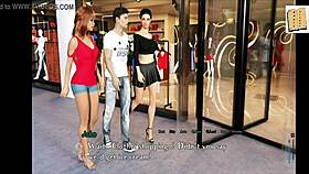 Intertwined 22 shows a guy waking up beside a topless sexy brunette. Things heat up quick.