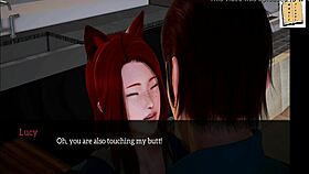 My new family adventure in 3d cartoon game with homemade anime elements