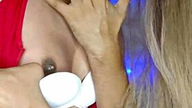 check out this gorgeous transvestite all made up and ready