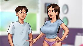 i play summertime saga 206 and get all horny