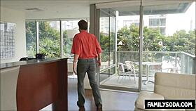 Watch stepfamily sex with stepsiblings.