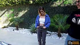 The ultimate anal slut gets doggystyle and cowgirl riding