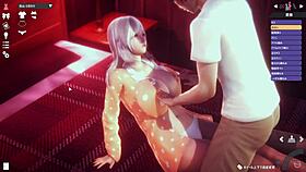 I love fucking that white-haired girl so hard