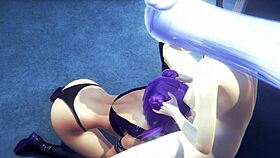 evelynn futa fucks kaisas ass