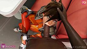 OVERWATCH - TRACER SFM BLOWJOB ACTION.