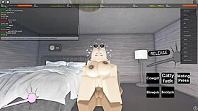 Blonde With Big Ass Performs Blowjob In Missionary Position On Roblox Porn