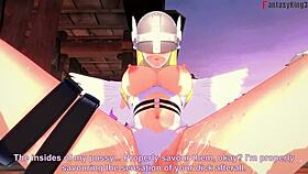 angelwomon evolving in pov digimon fantasy