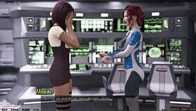 Elsie explores lesbian desires in space