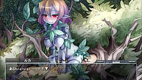 dryad in this anime hentai game is so mysterious and alluring