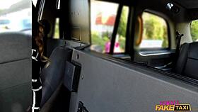 Hey, check this UK taxi scene with a fat cock stretching tight pussy.