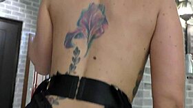 rock n roll stepmom goes wild with hard banging and squirting