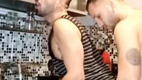 plumber came over and cleared my pipes with a wild amateur blowjob