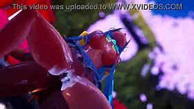 Konosuba party scene with mitsuboshi