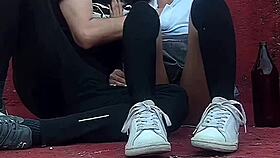 ¡Eh, Sexo Público en la Escuela con Estudiante Mexicana Cachonda, Parte 1!