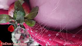 feasting on food in financial domination style