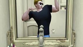 Johnny Bravo Fucks His Clone Hard