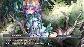 dryad in this anime hentai game is so mysterious and alluring