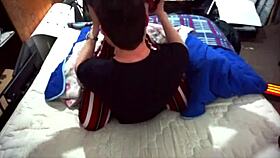 Romantic and hot sex creampie in pov