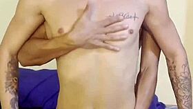 Thick 23cm Guy Takes Newbie Virginity Interracially