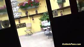 this stunning beauty got picked up for a wild ride in public