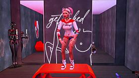 Harley Quinn As Sex Slave In Rough Anal