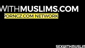 I love spreading for my husband in hijab