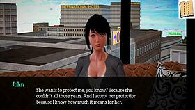 Exploring my new family in hentai