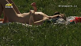 young czech girl masturbates outdoors 😍