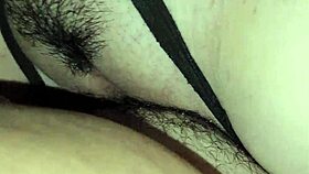 playing with stepsister's tight pussy while watching porn