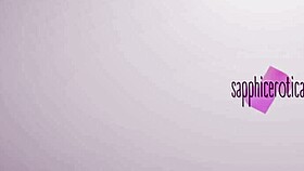 Three young lesbians explore sapphic erotica indoors in a steamy threesome