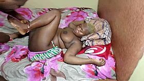 Does this big black cock go deep in your ebony slut mouth