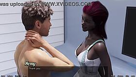 Damn! Stranded in space 121, banging a married black milf hard!