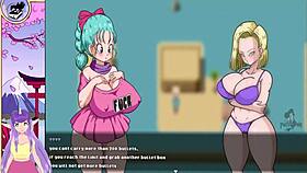 Bulma Licks Monster Balls in Dragon Ball