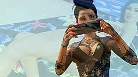 being a dik episode 3 part 2, you blowjob the sexy teen slut with pierced nipples