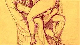 In the old days, artists created these vintage erotic cartoons.