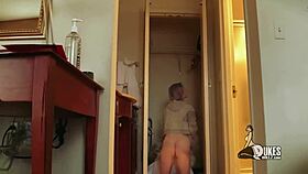 quarantined teen miss jackie fucks stepdad's big ass love doll 😈